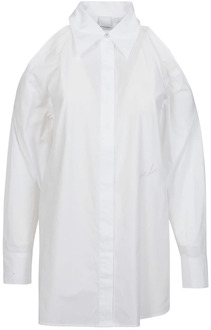 Pinko Briljant Wit Canterno Shirt Pinko , White , Dames - S,2Xs