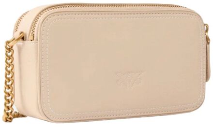 Pinko Carrie Camera Case Mini Beige