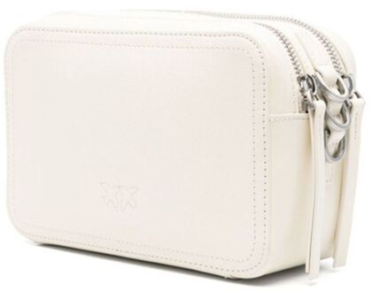 Pinko Carrie Camera Tas Classic Wit