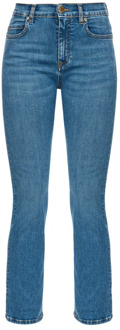Pinko Flared Jeans Pinko , Blue , Dames - W28,W25,W30,W27,W29