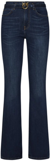 Pinko Flared Jeans Pinko , Blue , Dames - W31,W30