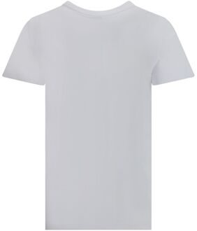 Pinko Geïnlogeerd Logo Casual T-shirt Lichtblauw