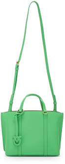 Pinko Groene tassen voor een stijlvolle uitstraling Pinko , Green , Dames - ONE Size