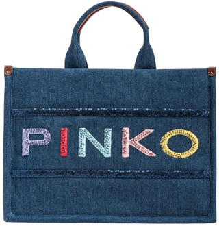 Pinko Handbags Pinko , Blue , Dames - ONE Size