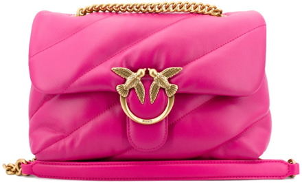Pinko Klassieke Love Bag Puff Pinko , Pink , Dames - ONE Size