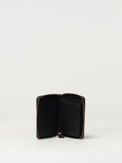 Pinko Liefde vogels Zip Around Compacte Portemonnee Zwart