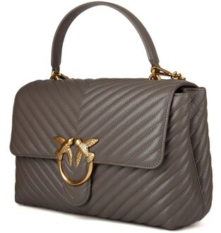 Pinko Lieve Dama Puff Grote Cl Schaap Na Taupe