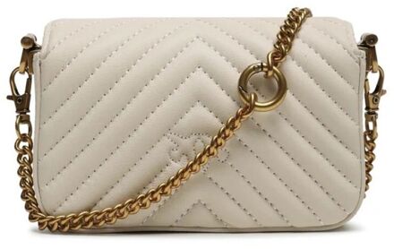 Pinko Love Mini Handtas - maat Wit