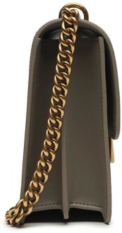 Pinko Love One Classic Dc Schoudertas Taupe