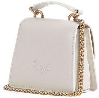 Pinko Love One Schoudertas Micro Bag Wit