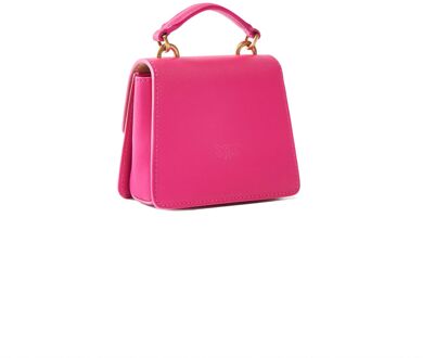 Pinko Love One Top Handle Micro Tas Rosé