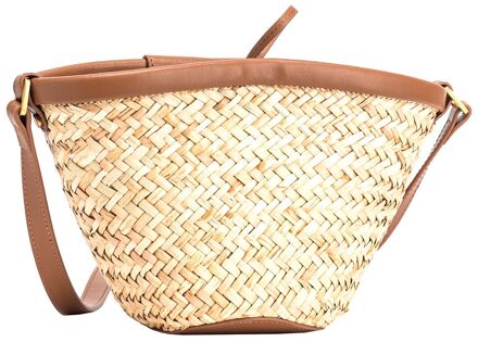 Pinko Love Zomer Bucket Tote Bag Beige
