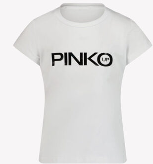 Pinko Meisjes t-shirt - maat 92 Wit