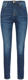 Pinko Moderne Sabrina Skinny Jeans Pinko , Blue , Dames - W30,W25,W26,W32,W27