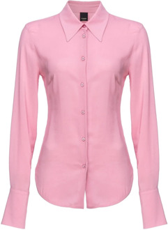 Pinko Shirts Pinko , Pink , Dames - M,S,Xs