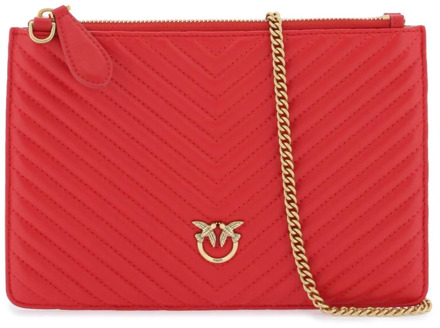 Pinko Shoulder Bags Pinko , Red , Dames - ONE Size