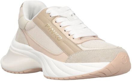 Pinko Sneakers Nude/Wit
