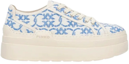 Pinko Sneakers Pinko , Blue , Dames - 40 Eu,39 EU