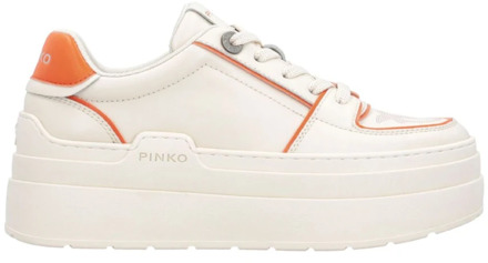Pinko Stijlvolle Schoenen voor Vrouwen Pinko , White , Dames - 40 EU