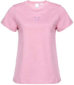 Pinko T-Shirts Pinko , Purple , Dames - S