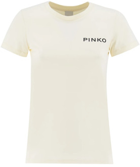 Pinko T-Shirts Pinko , White , Dames - L,M,S