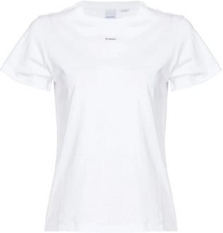 Pinko T-Shirts Pinko , White , Dames - M,S,Xs,2Xs