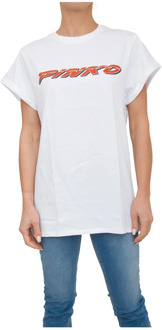 Pinko T-Shirts Pinko , White , Dames - M,S,Xs