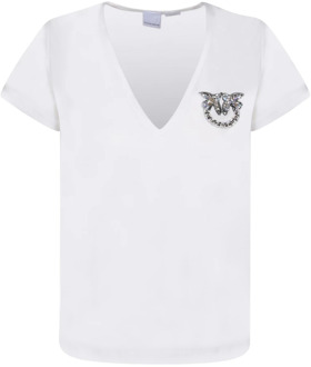 Pinko T-Shirts Pinko , White , Dames - M,Xs