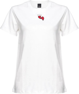 Pinko T-Shirts Pinko , White , Dames - S,Xs