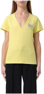Pinko T-Shirts Pinko , Yellow , Dames - Xs,2Xs