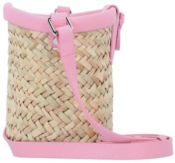 Pinko Tote Bag Natuurlijk/Roze Beige - One Size