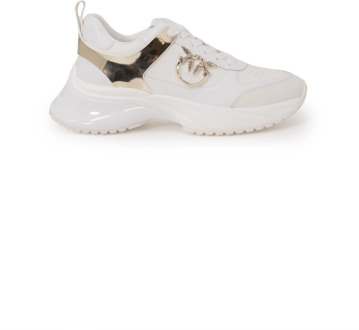 Pinko Tumbled Sneakers - Lente/Zomer Collectie Pinko , White , Dames - 41 Eu,39 Eu,40 Eu,38 Eu,36 EU
