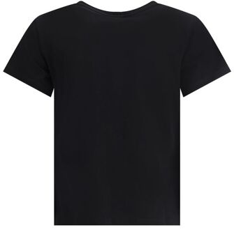 Pinko Versierde Logo T-shirt Zwart
