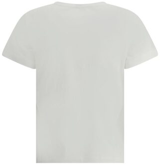 Pinko Versierde T-shirt Lichtgrijs