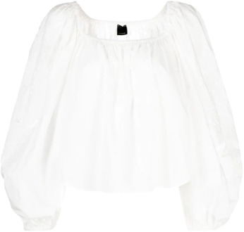 Pinko Witte Overhemden Collectie Pinko , White , Dames - M,S,2Xs