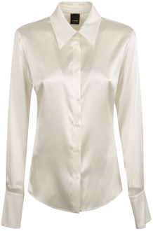 Pinko Witte shirts voor vrouwen Pinko , White , Dames - L,M,S,Xs,2Xs
