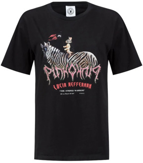Pinko Zwarte dames T-shirt Pinko , Black , Dames - S,Xs