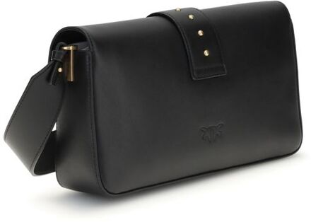 Pinko Zwarte Kalfsleren Bos Taurus Portemonnee - One Size