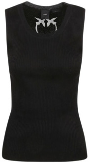 Pinko Zwarte Sweaters voor Vrouwen Pinko , Black , Dames - M,S,Xs
