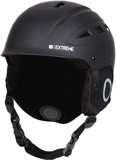 Pinnacle Skihelm voor volwassenen (Jet Zwart)