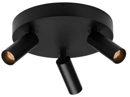 Pino Click 3 Opbouwspot - Zwart
