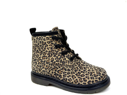 Pinocchio P1141-f meisjes veterboots - maat 25 Bruin