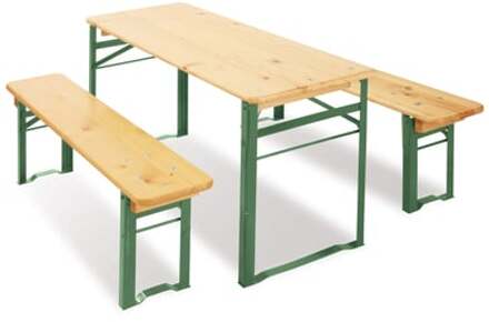 Pinolino Sepp - Kindertafel - 3-deling - Groen/Bruin