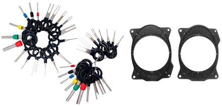 Pins Terminals Removal Tools Auto Wire Connector Terminal Pin & Auto Speaker Pakking Ring Pakking Voor Toyota Camry Reiz