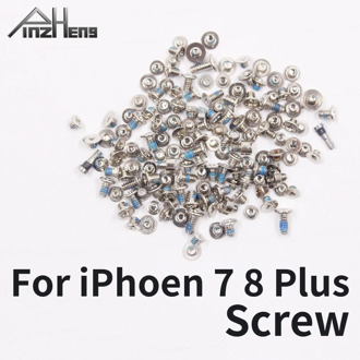 PINZHENG Complete Screw Kit For iPhone 7 8 Plus Screw Set Replacement 2 Bottom Dock Screws Accessories Set Repair Bolt