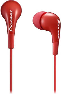 Pioneer in-ear oordopjes SE-CL502-R rood