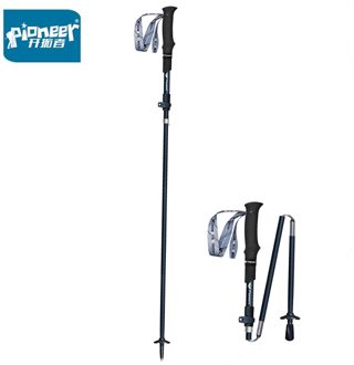 Pioneer Ultralight Carbon Fiber Trekking Polen Verstelbare 5 Sectie Inklapbare Nordic Walking Stokken Camping Wandelen Canes