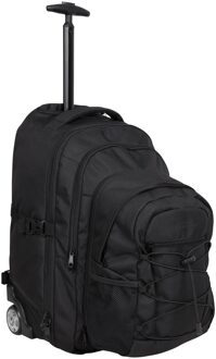 Pioneer Wheeled Rugzak (Zwart) - maat