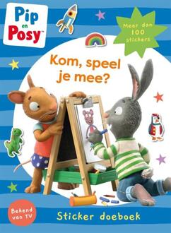 Pip & Posy Sticker Doeboek - Pip & Posy