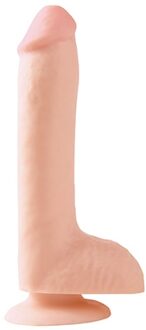 Pipedream Basix Rubber Works realistische dildo Dong With Suction Cupkin beige - 8 inch